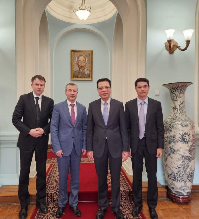 IBEC delegation visited the Embassy of the Socialist Republic of Vietnam to Russian Federation