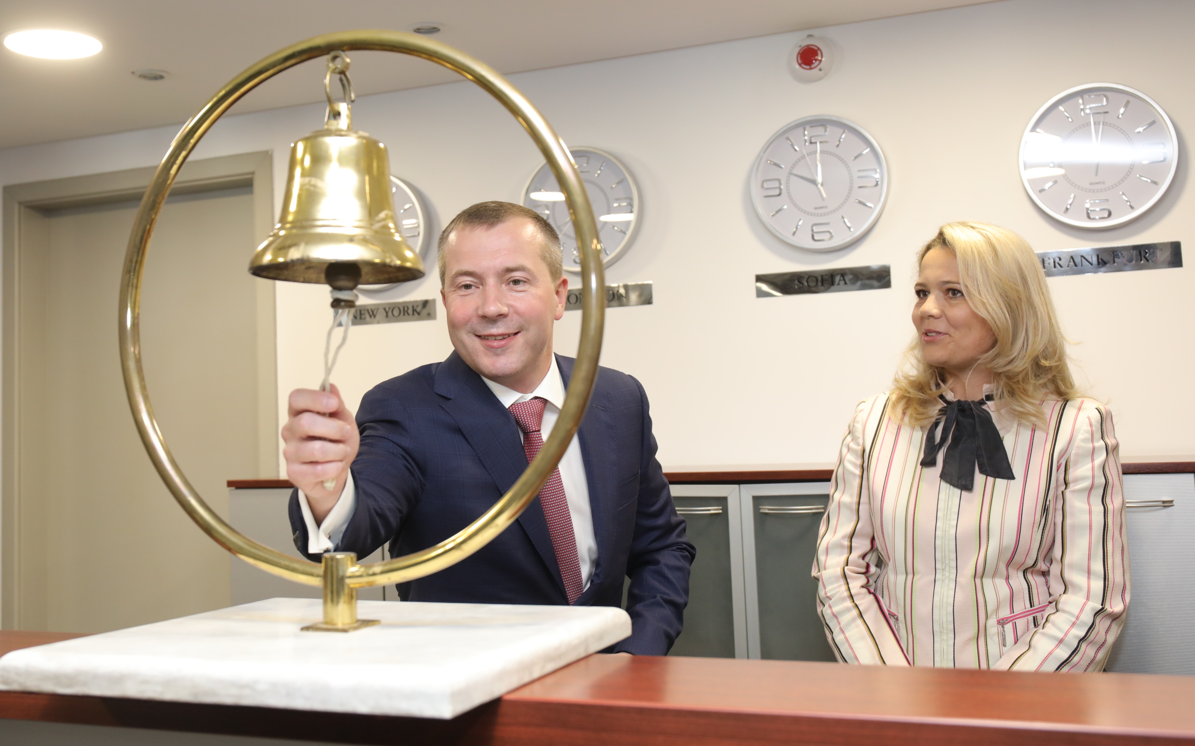 Ring-The-Bell on the Bulgarian Stock Exchange